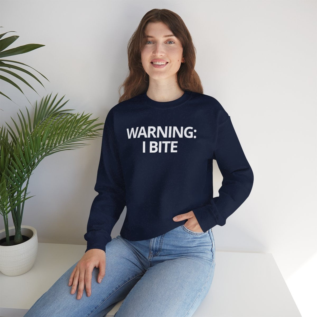 WARNING: I BITE - Foodie (Sweatshirt)