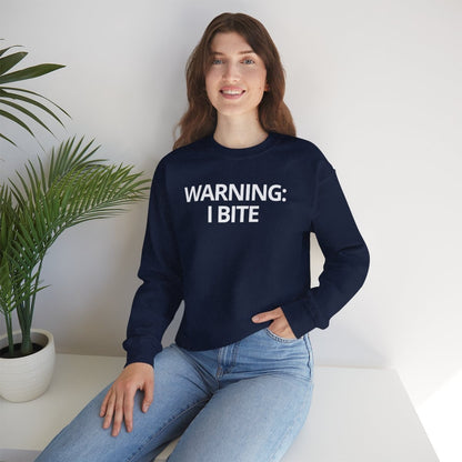 WARNING: I BITE - Foodie (Sweatshirt)