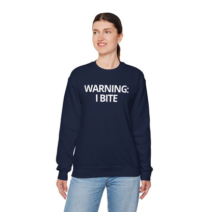 WARNING: I BITE - Foodie (Sweatshirt)