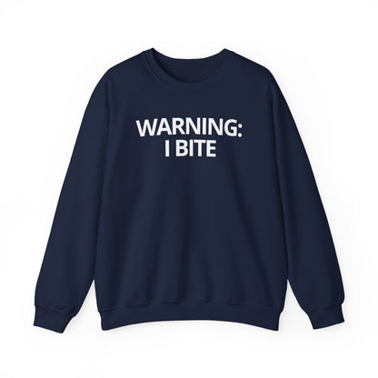 WARNING: I BITE - Foodie (Sweatshirt)