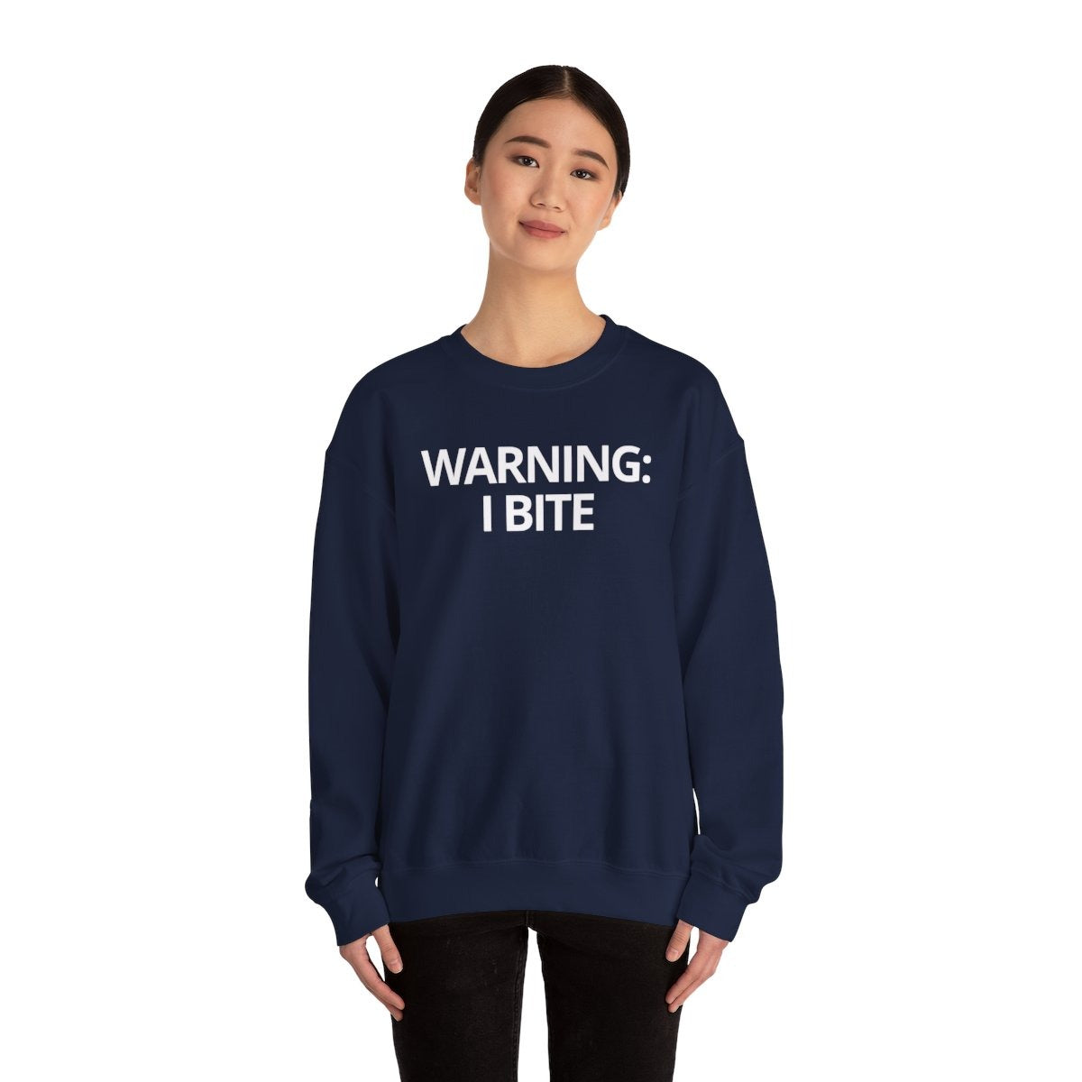 WARNING: I BITE - Foodie (Sweatshirt)