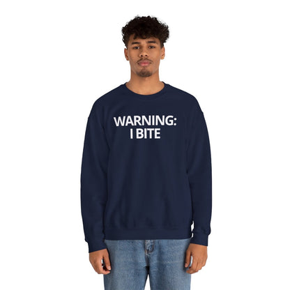 WARNING: I BITE - Foodie (Sweatshirt)