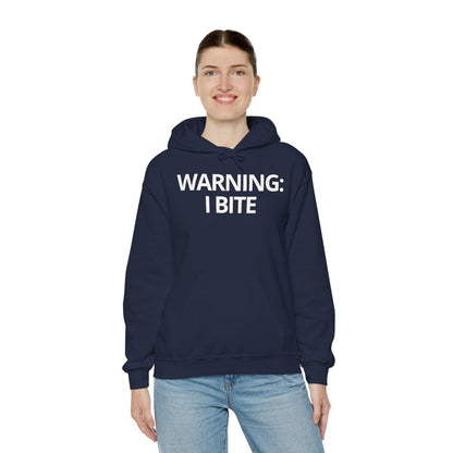 WARNING: I BITE - Foodie (Hoodie)