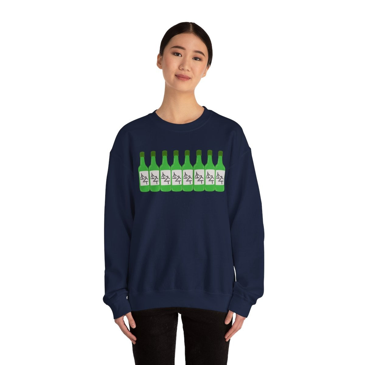 BLUEBERRY SOJU - Korean Food (Sweatshirt)