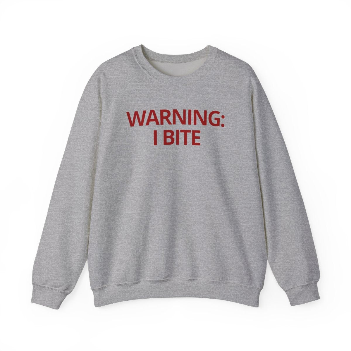 WARNING: I BITE - Foodie (Sweatshirt)