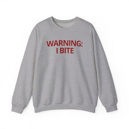 WARNING: I BITE - Foodie (Sweatshirt)