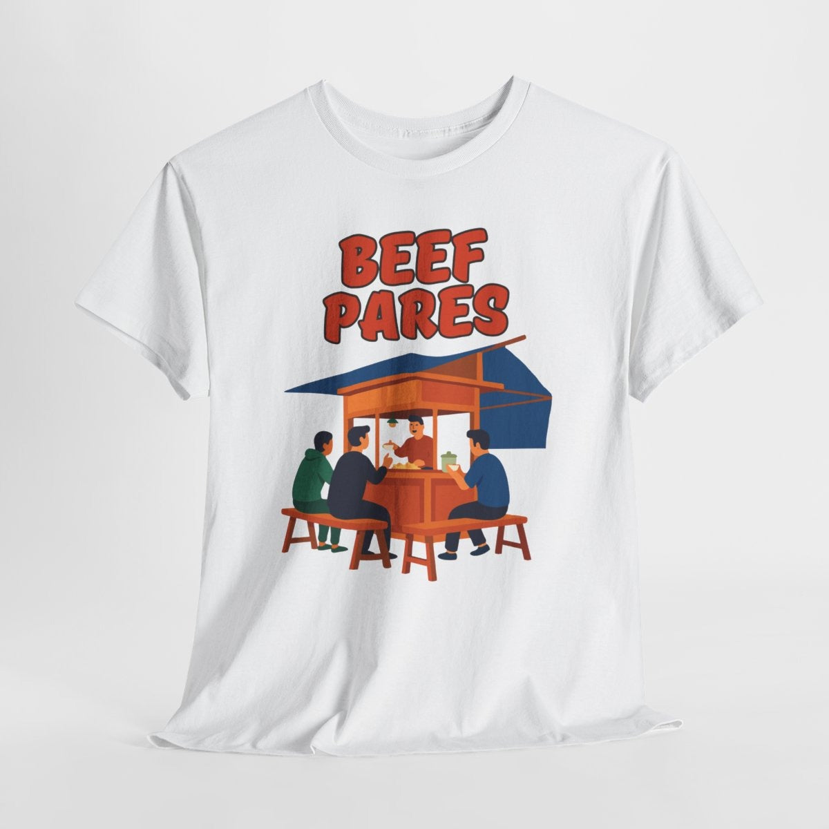 BEEF PARES - Filipino Food (Basic Tee)