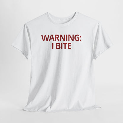 WARNING: I BITE - Foodie (Kids Tee)