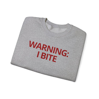 WARNING: I BITE - Foodie (Sweatshirt)
