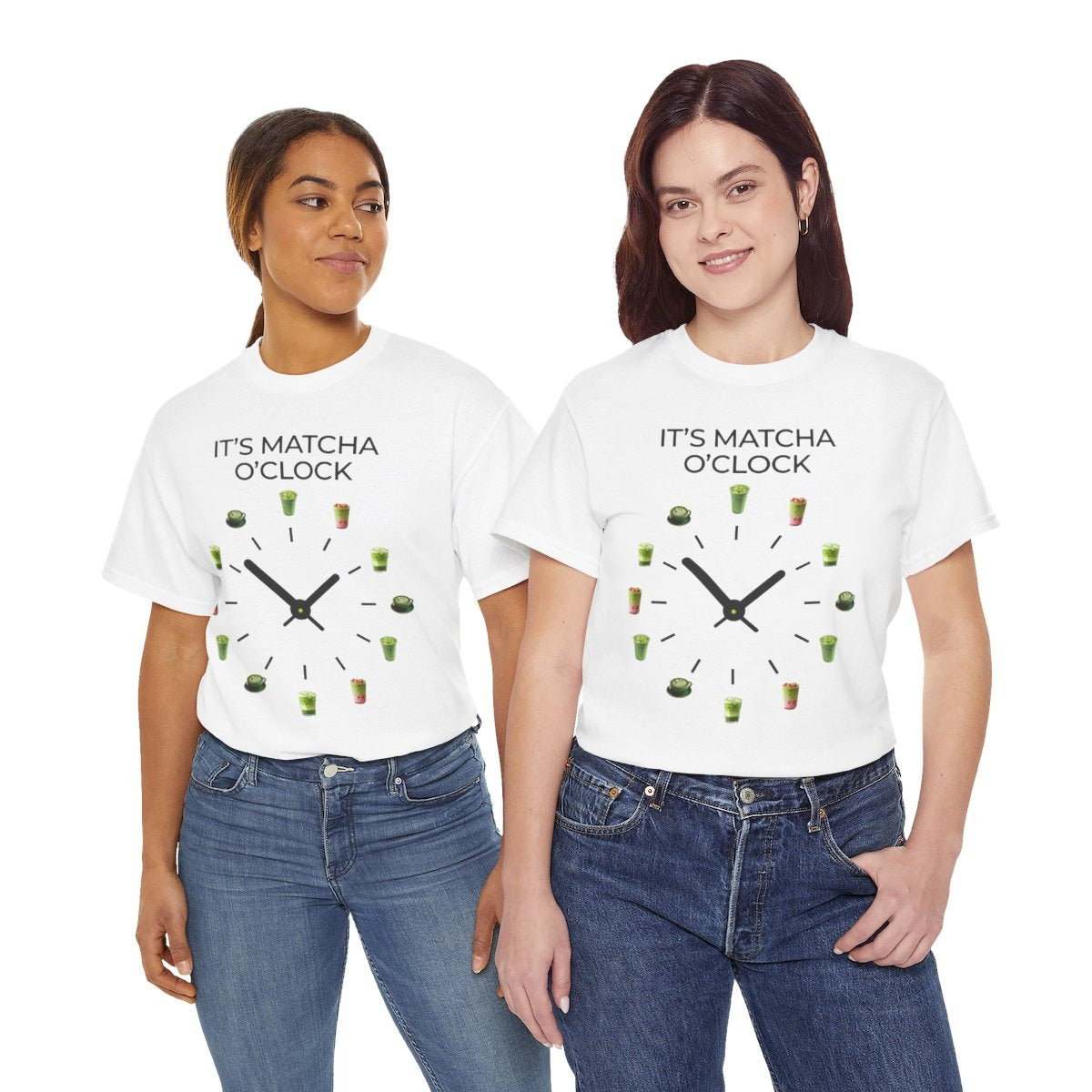 MATCHA O'CLOCK - Drinks (Basic Tee)