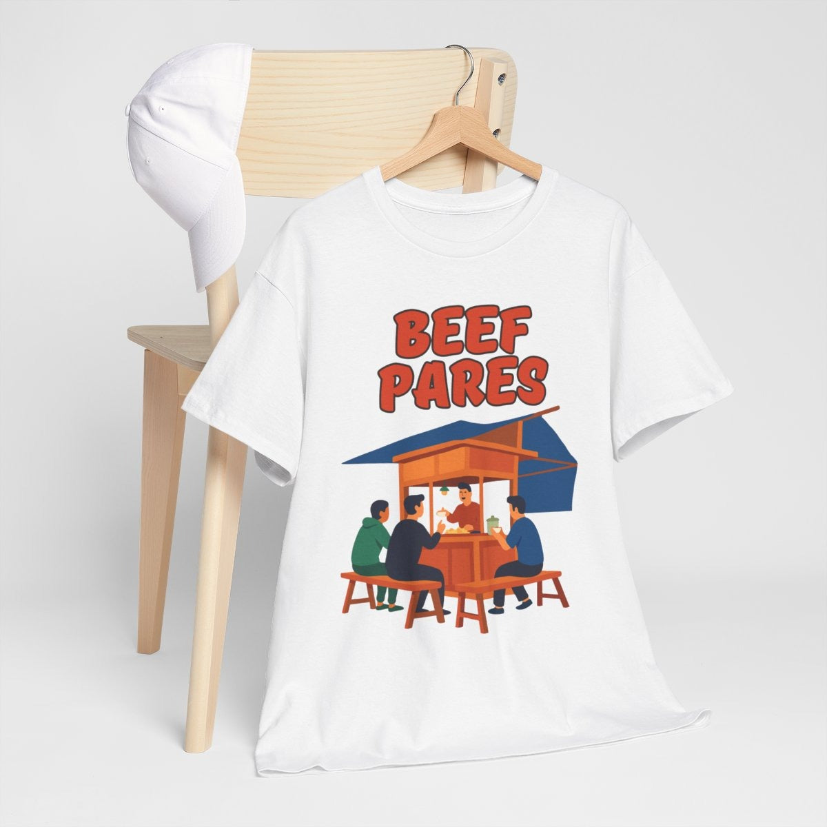 BEEF PARES - Filipino Food (Basic Tee)