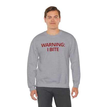 WARNING: I BITE - Foodie (Sweatshirt)