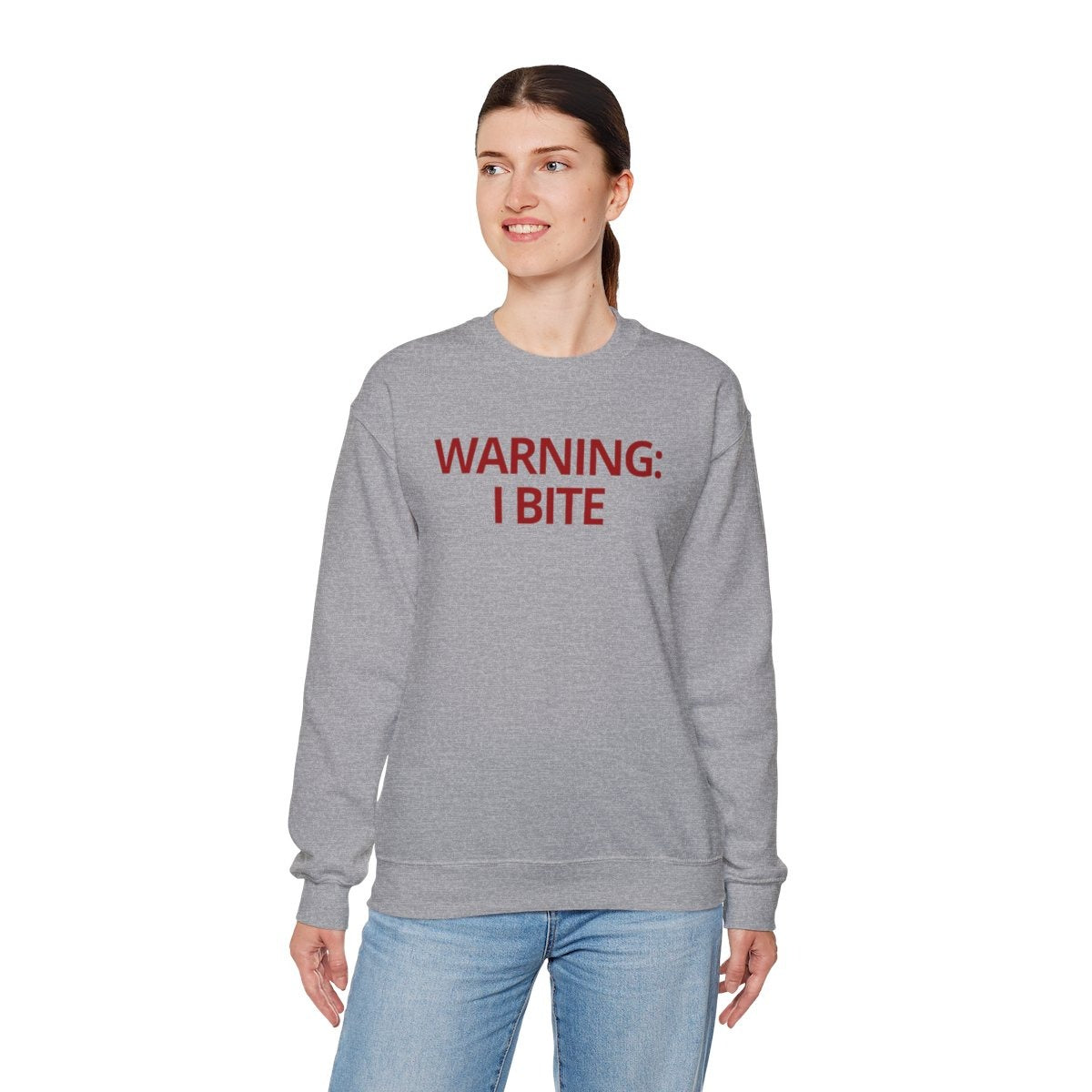 WARNING: I BITE - Foodie (Sweatshirt)