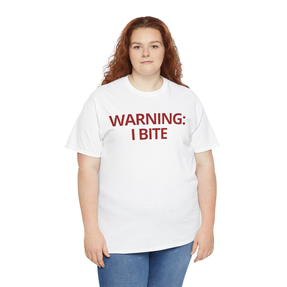 WARNING: I BITE - Foodie (Basic Tee)