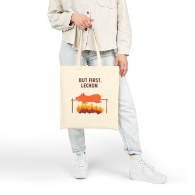 SPICY LECHON - Filipino Food (Tote Bag)