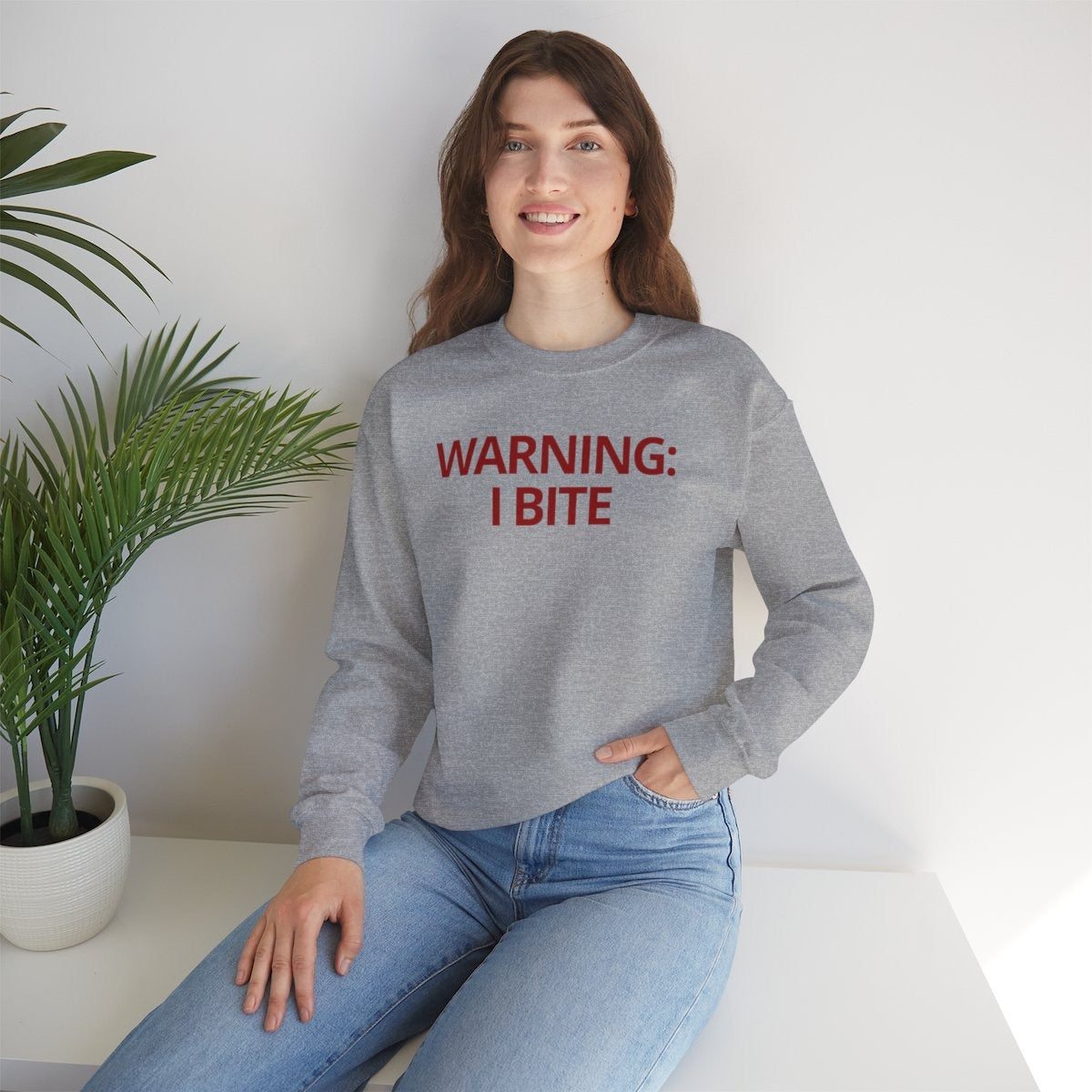 WARNING: I BITE - Foodie (Sweatshirt)