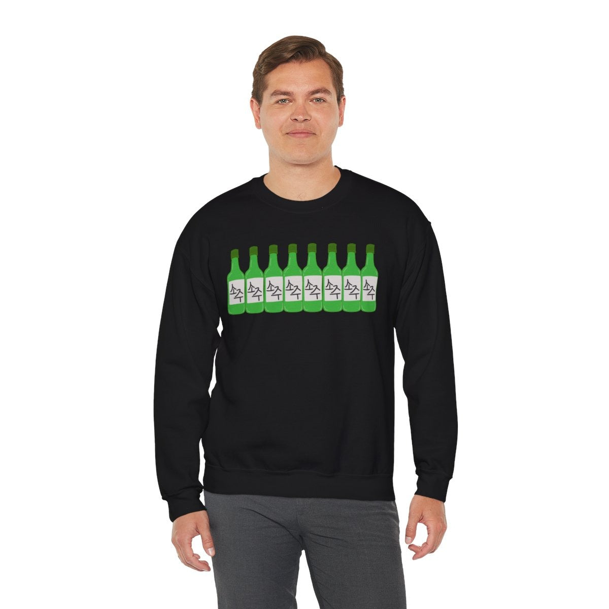 BLUEBERRY SOJU - Korean Food (Sweatshirt)