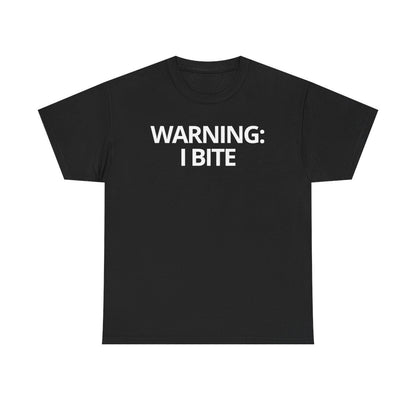 WARNING: I BITE - Foodie (Kids Tee)