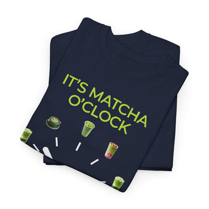 MATCHA O'CLOCK - Drinks (Basic Tee)