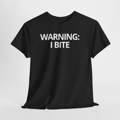 WARNING: I BITE - Foodie (Kids Tee)