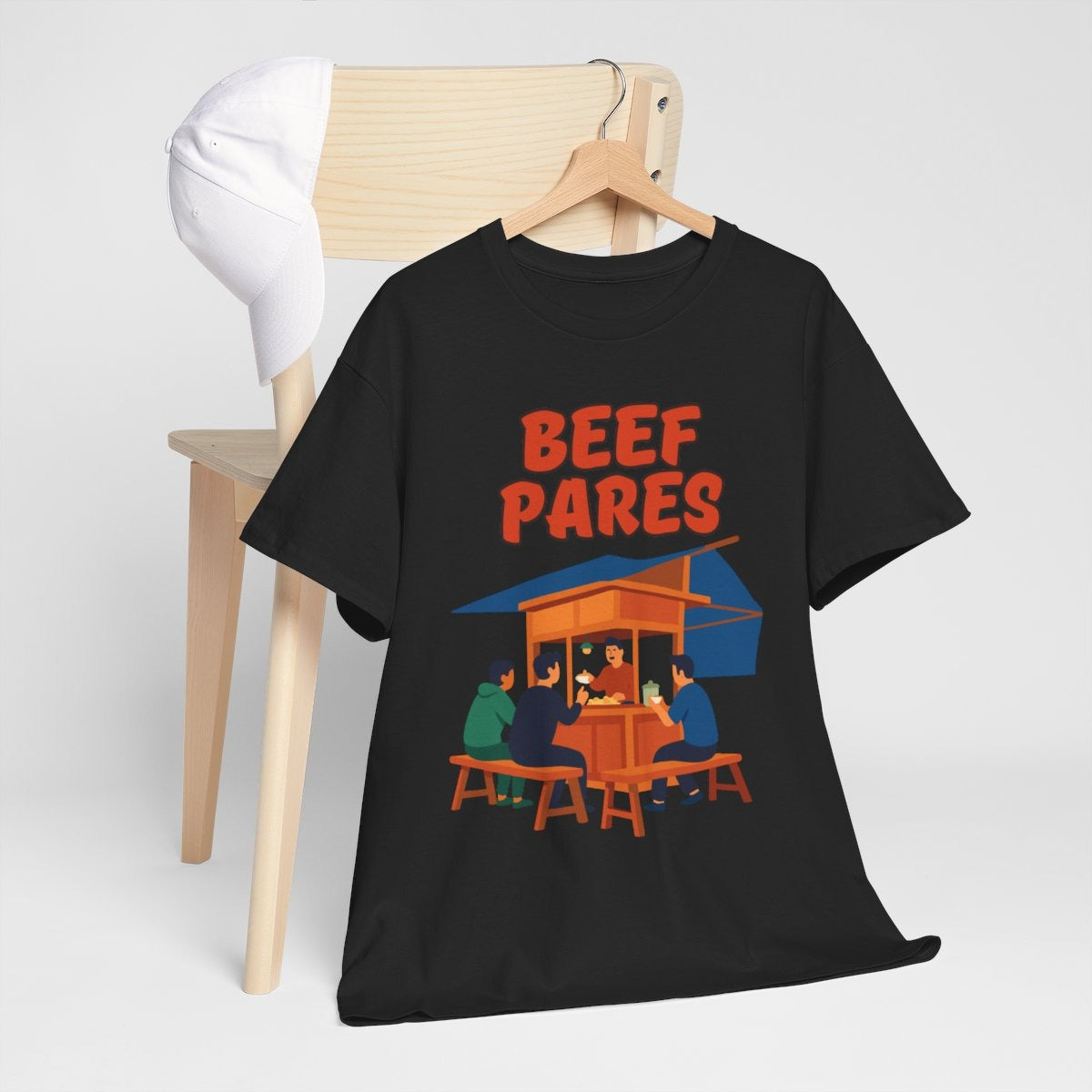 BEEF PARES - Filipino Food (Basic Tee)