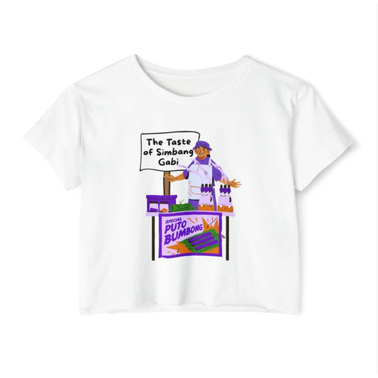 PUTO BUMBONG 2 - Filipino Food (Crop Top)