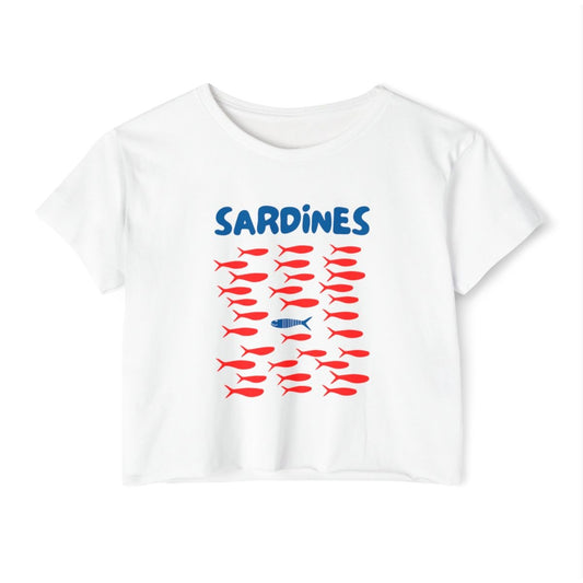 FRIED SARDINES - Sari-Sari Store (Crop Top)
