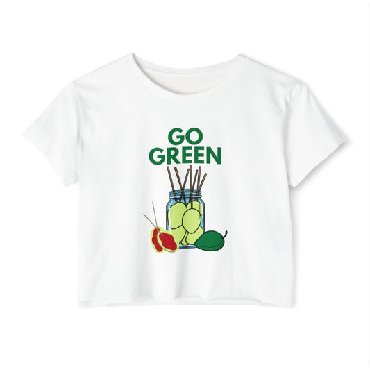 GREEN MANGO - Filipino Food (Crop Top)