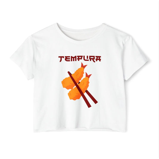 TEMPURA - Japanese Food (Crop Top)