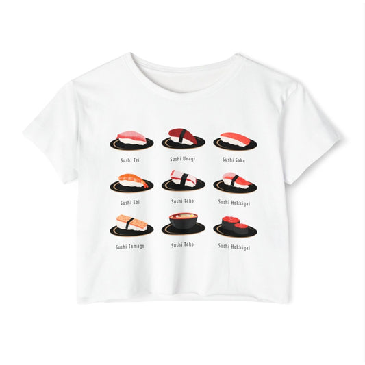 SUSHI 3 - Japanese Food (Crop Top)