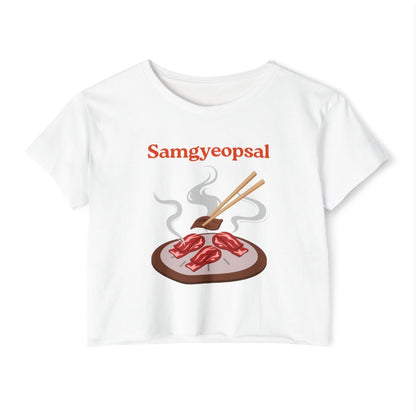 SAMGYEOPSAL - Korean Food (Crop Top)