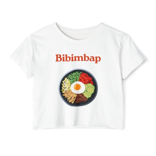 BIBIMBAP 2 - Korean Food (Crop Top)