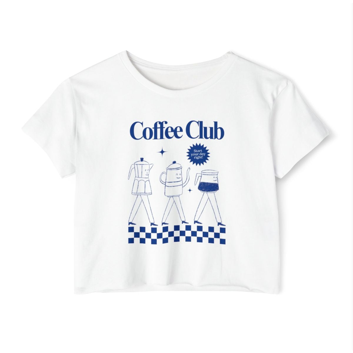 VELVET BEAN - Coffee (Crop Top)
