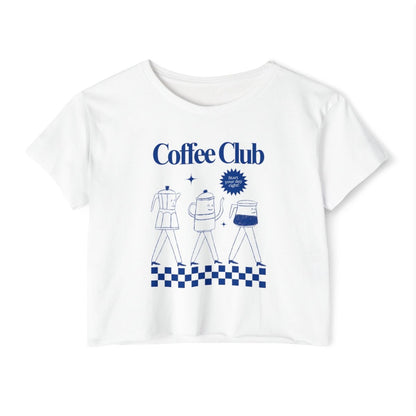 VELVET BEAN - Coffee (Crop Top)