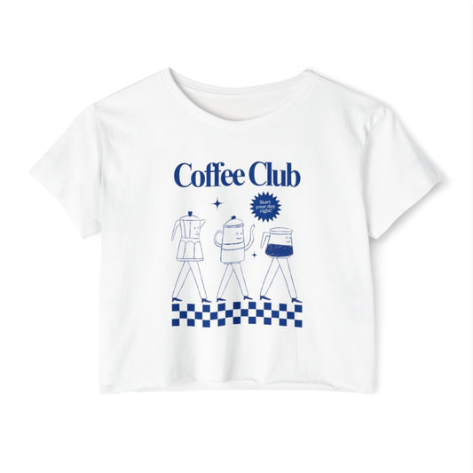VELVET BEAN - Coffee (Crop Top)