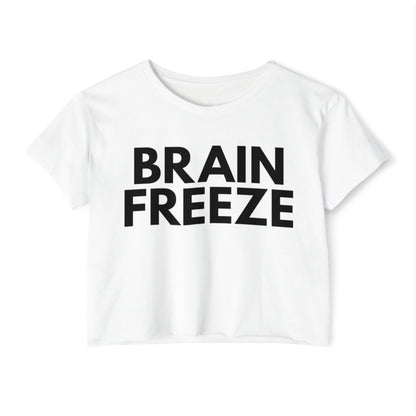 BRAIN FREEZE - Foodie (Crop Top)