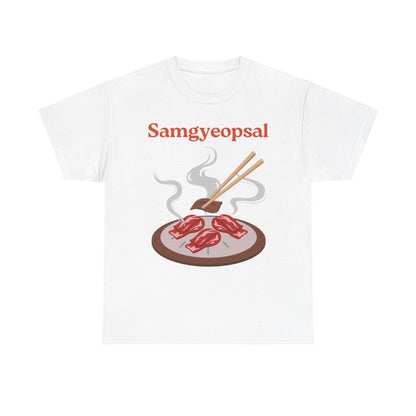 SAMGYEOPSAL - Korean Food (Basic Tee)