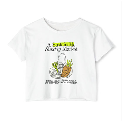 SUNDAY MARKET - Foodie (Crop Top)