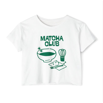 MATCHA CLUB - Japanese Food (Crop Top)