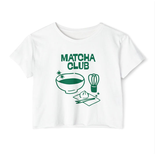 MATCHA CLUB - Japanese Food (Crop Top)