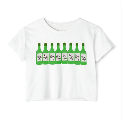 BLUEBERRY SOJU - Korean Food (Crop Top)