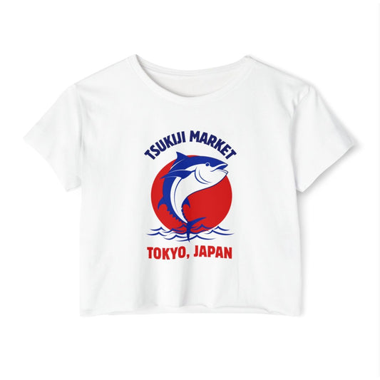 TSUKIJI MARKET - Japanese Food (Crop Top)