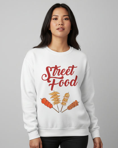 PINOY STREET FOODS  3 - Filipino Food (Sweatshirt)