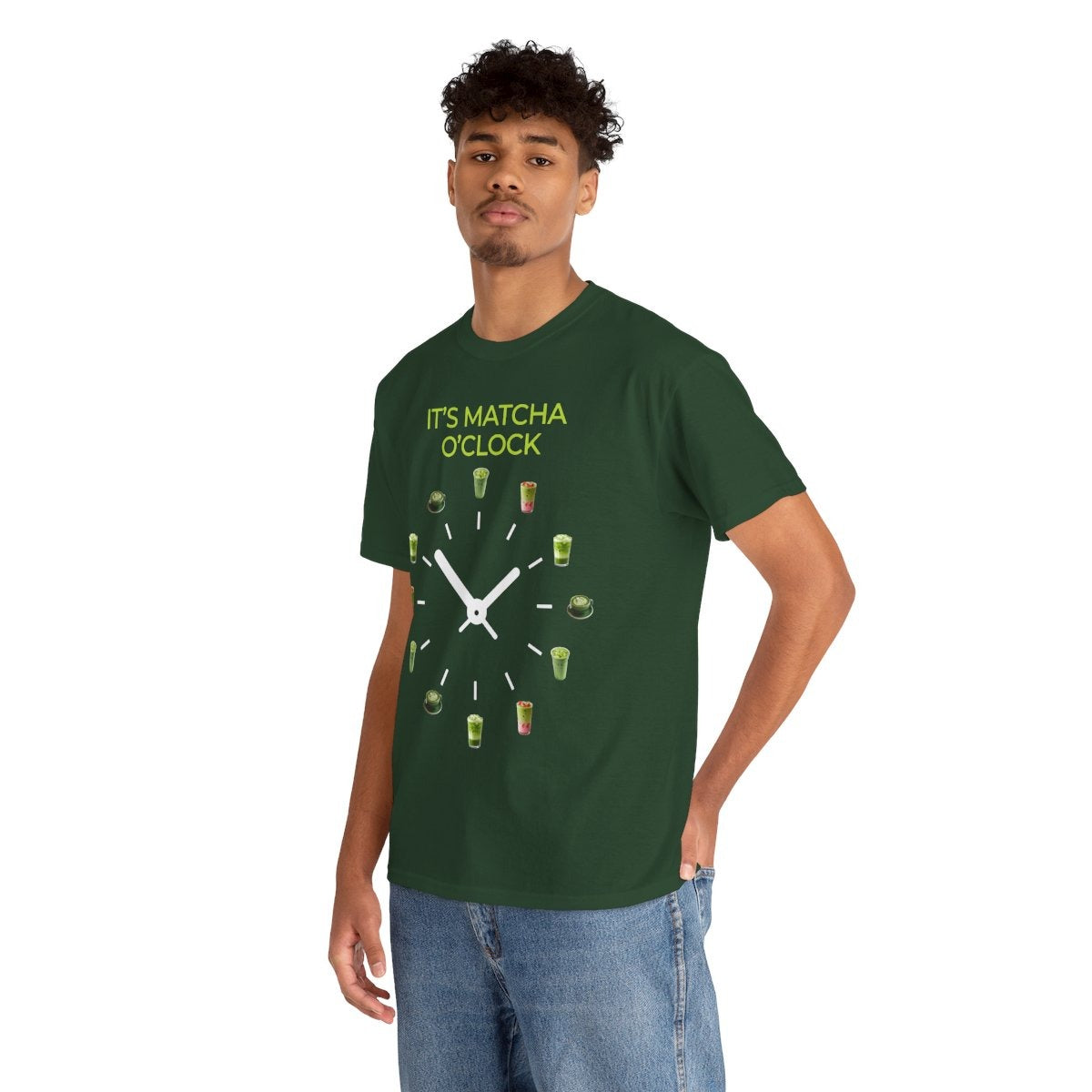 MATCHA O'CLOCK - Drinks (Basic Tee)