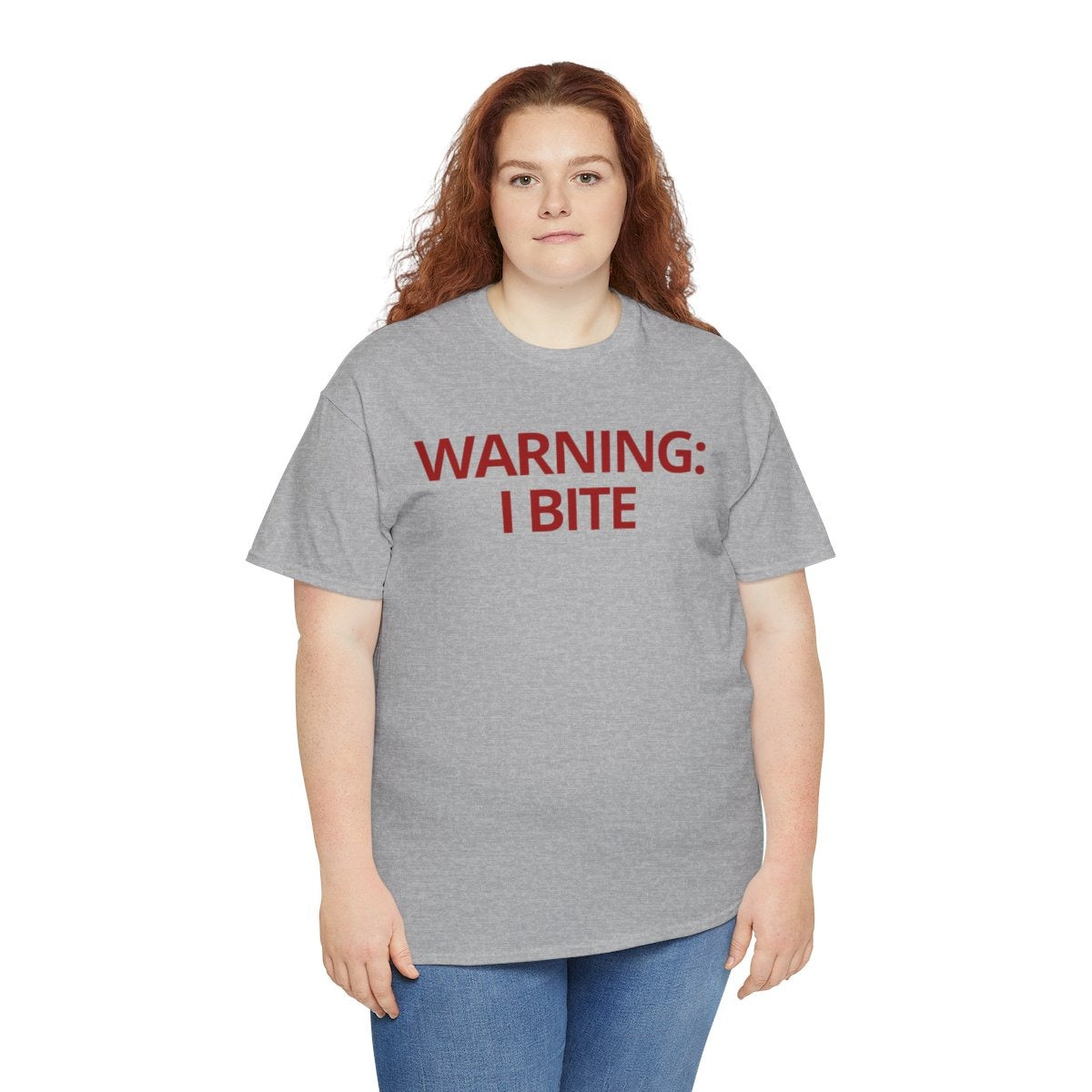 WARNING: I BITE - Foodie (Basic Tee)