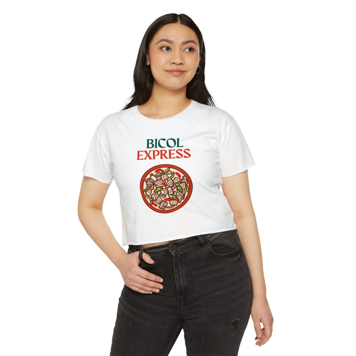 BICOL EXPRESS 2 - Filipino Food (Crop Top)