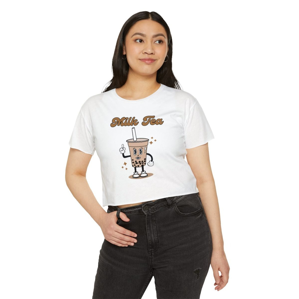 MILK TEA 2 - Drinks (Crop Top)