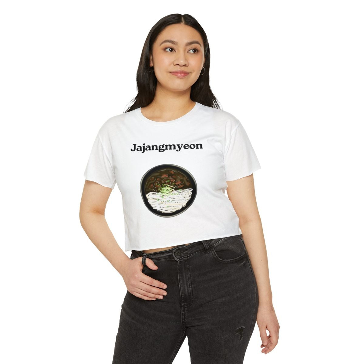 JAJANGMYEON - Korean Food (Crop Top)