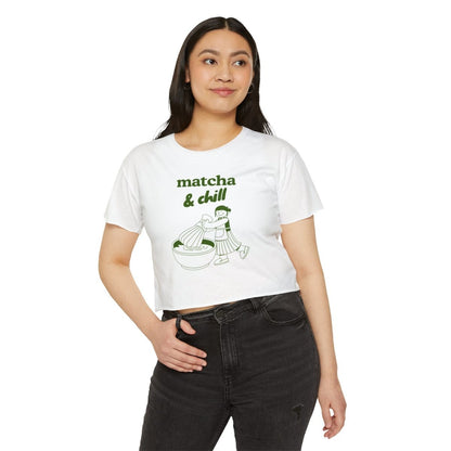 MATCHA & CHILL - Japanese Food (Crop Top)