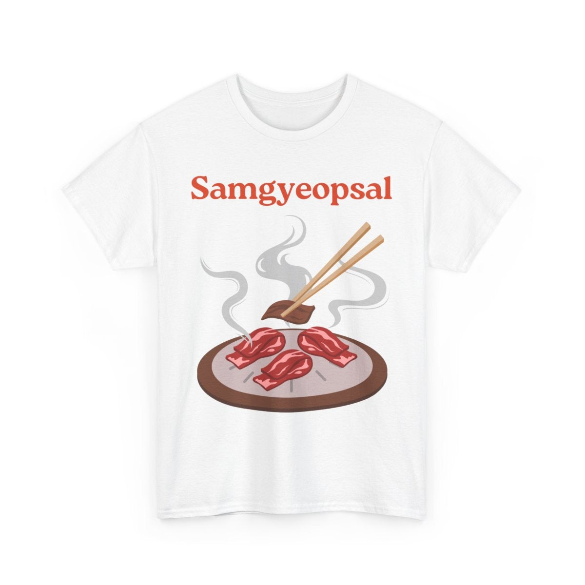 SAMGYEOPSAL - Korean Food (Basic Tee)